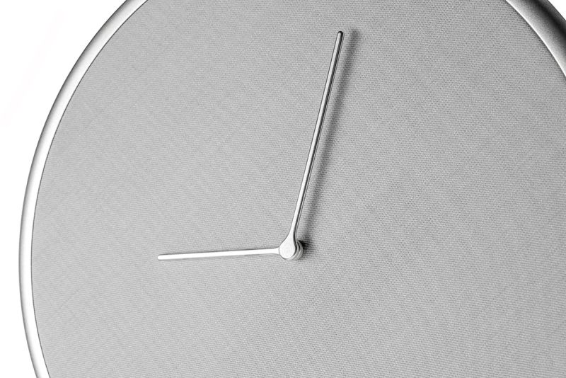 Soft fiber clock face