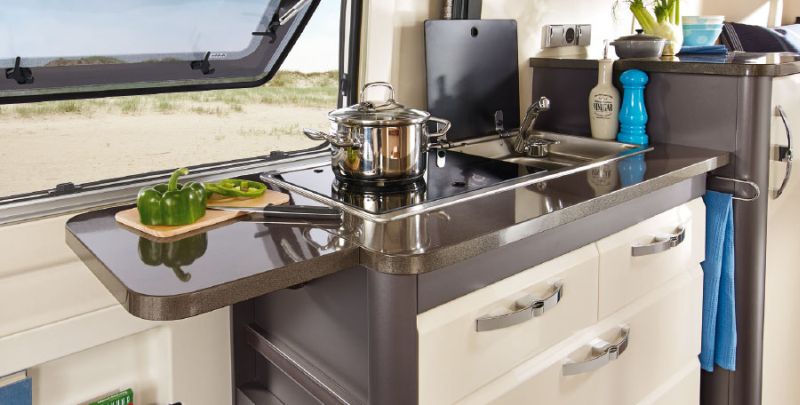 Foldable worktop