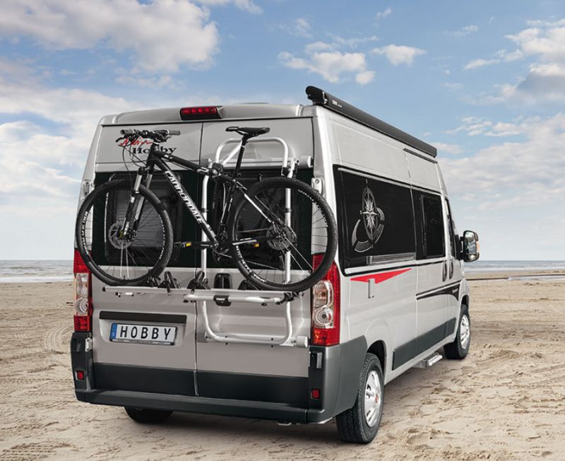 Bike mount rack on its rear