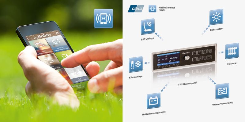 Can be controlled through TFT control panel & Mobile app