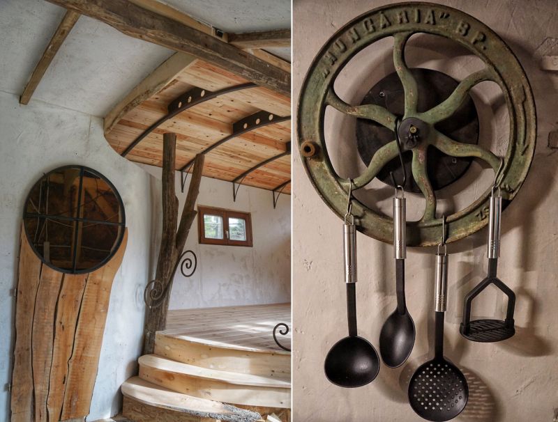 Reclaimed wood and other stuff has been utilized