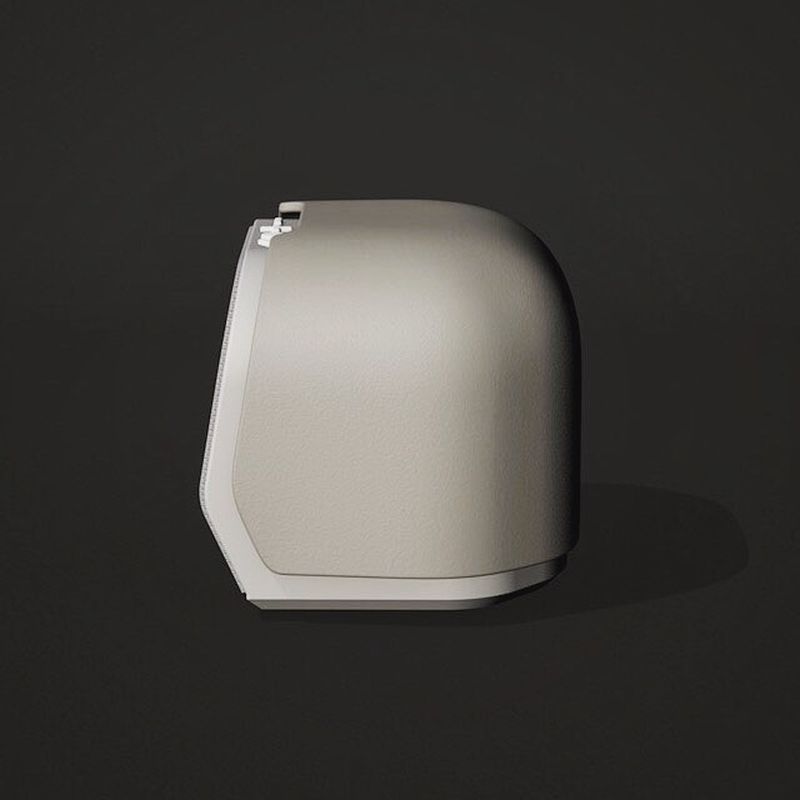 Side look of the smart alarm clock