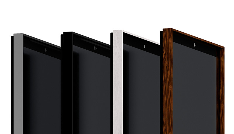 Customizable frames and available in four colors