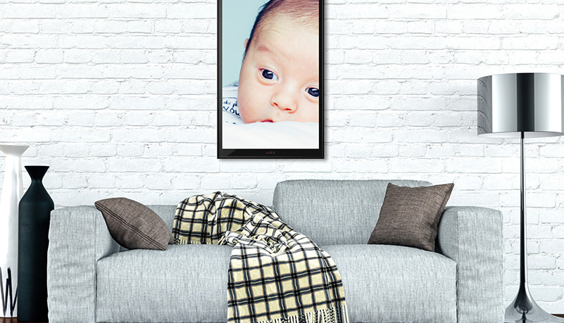 Can be used as picture frame to show your images