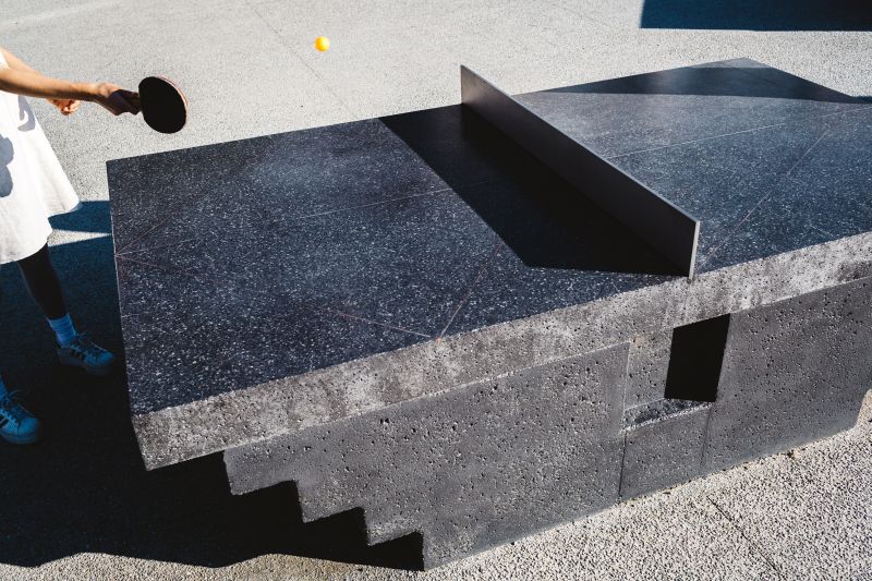 Polished upper surface perfect for recreation