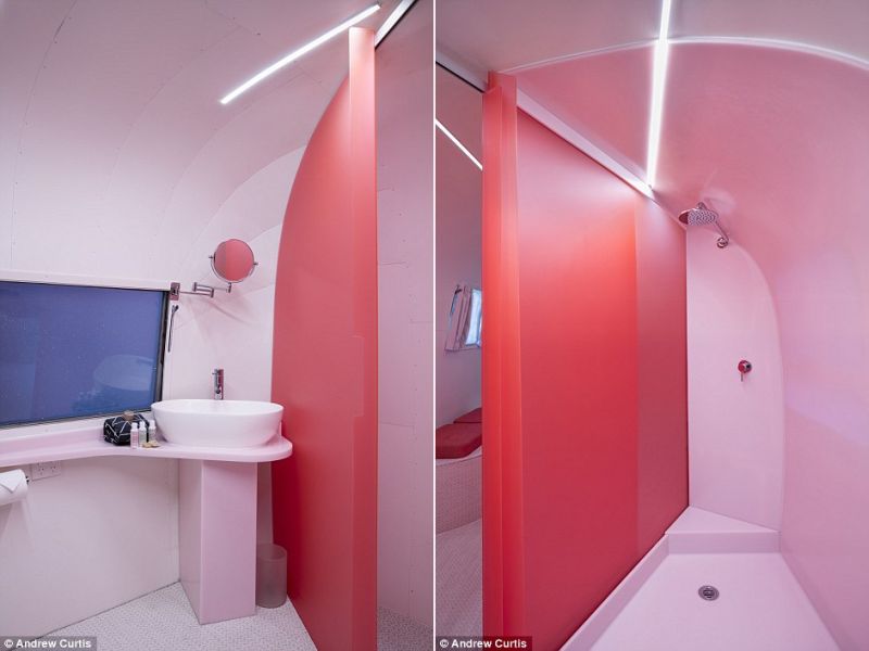 Full height shower