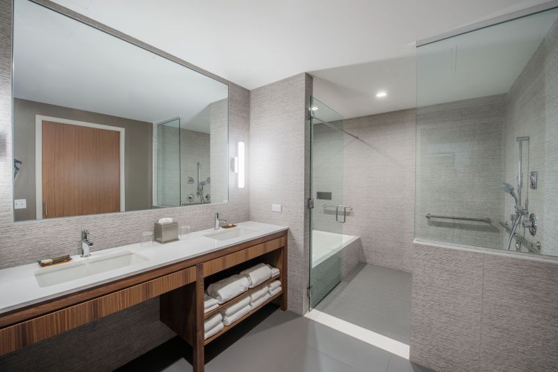 Bathroom and toilet are included