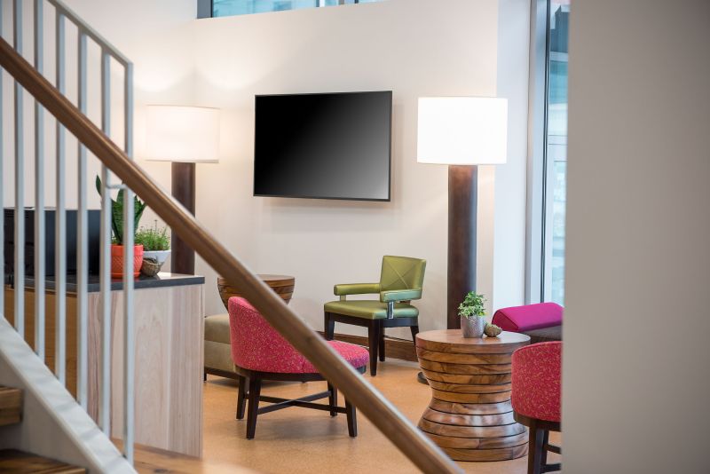 Interiors fully-equipped with modern features
