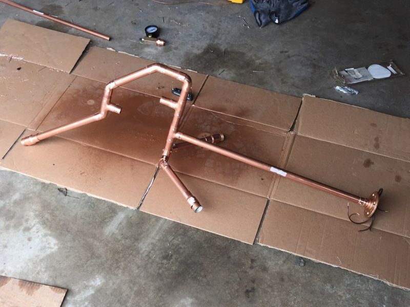 Wiring all the sockets after with assembly
