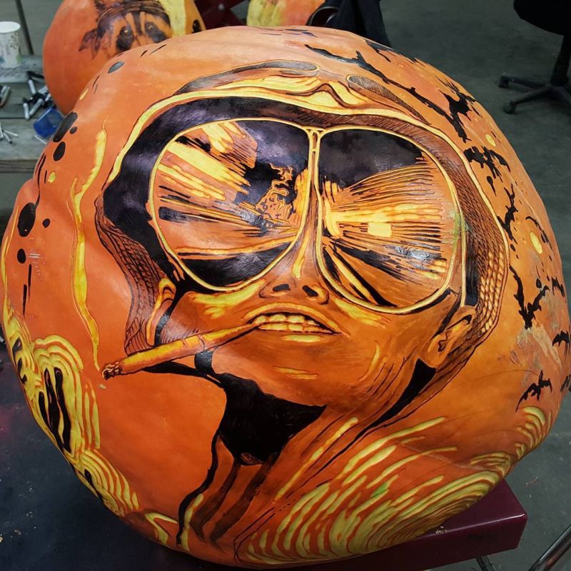 Pumpkin for Hunter Stockton Thompson