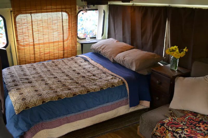 Accommodates three guests at a time