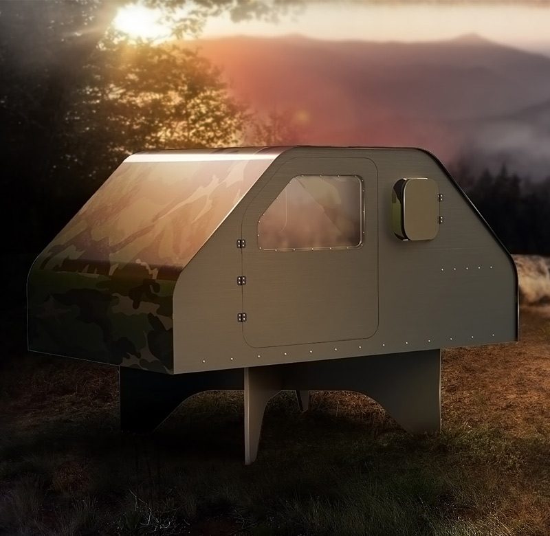 Robust flat pack home