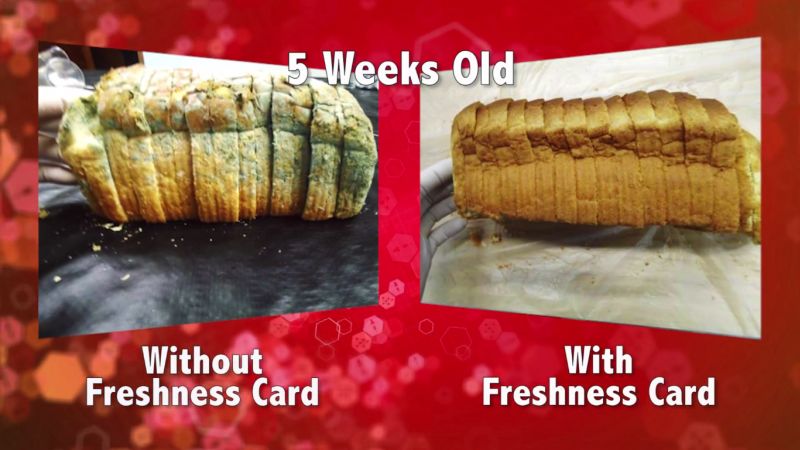 Keeps breads fresh for longer
