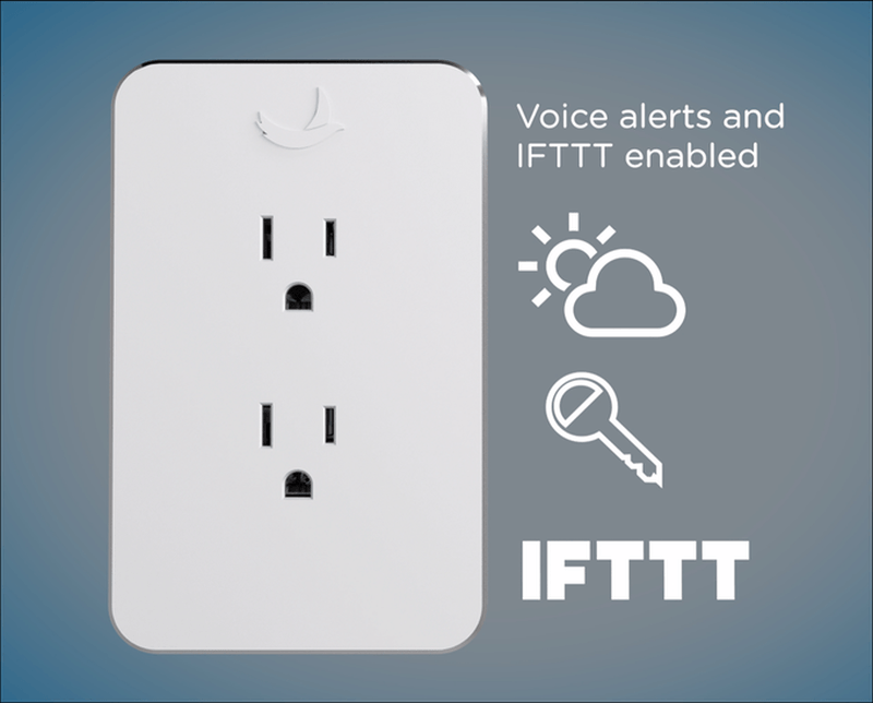 IFTTT support makes allows connecting it to other smart home devices