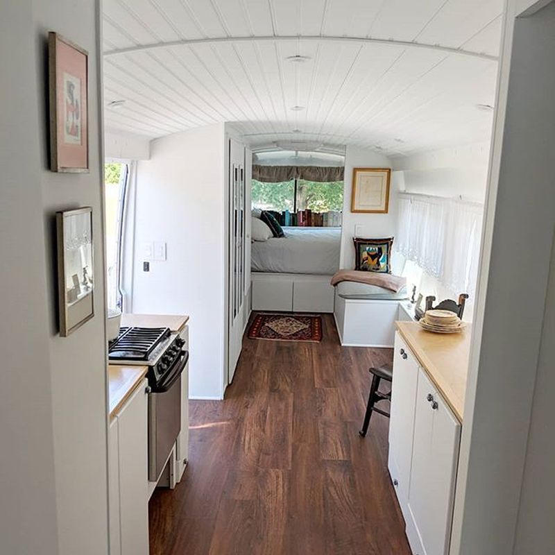 The Bus Tiny Home by Jessie Lipskin