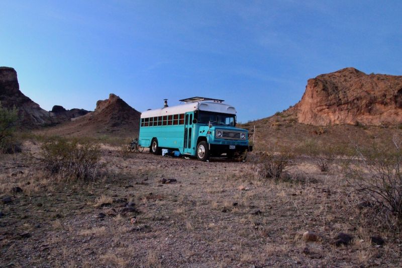 The Wild Drive Life school bus conversion