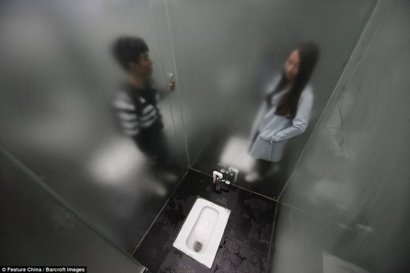Privacy standards are raised issue of these toilets