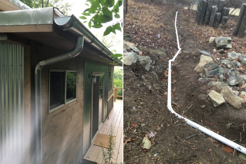 Gutters and smart sewage system