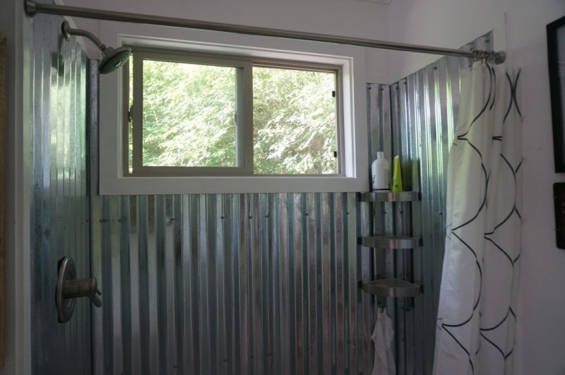 Spacious space for enjoying shower