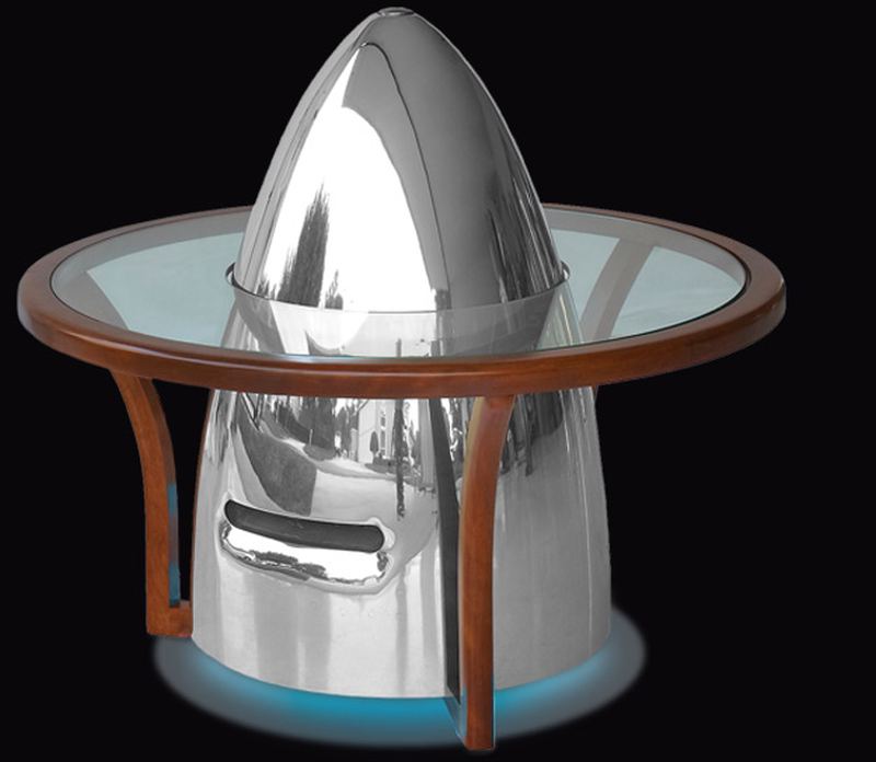 B-52 Stratofortress Engine Spinner Coffee Table by Boeingstore