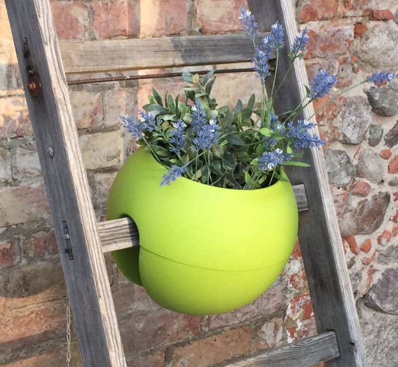 Ballcony collection also includes planter and solar lamp