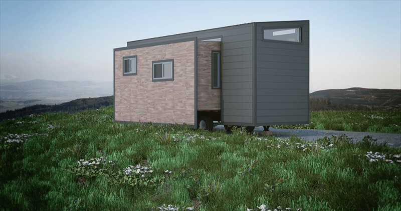 Tiny house with beautiful and spacious interiors
