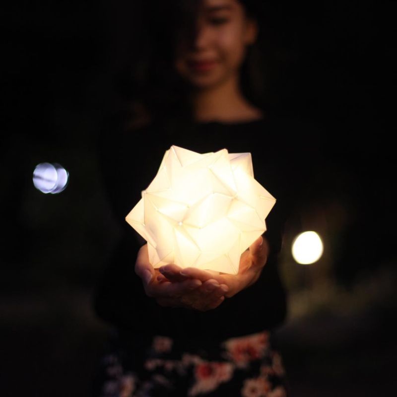 Wireless lamp for outdoors