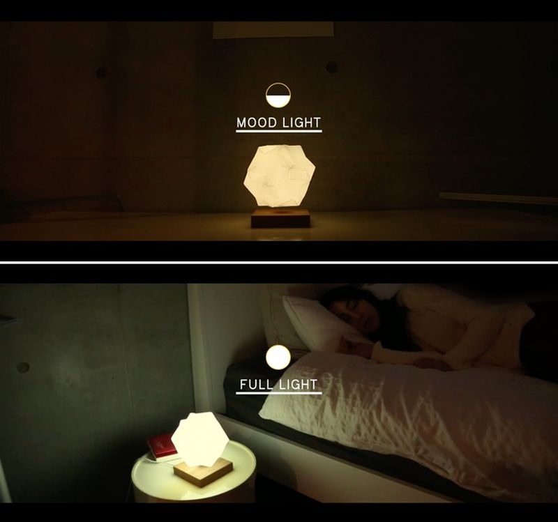 Two modes for using as mood lighting