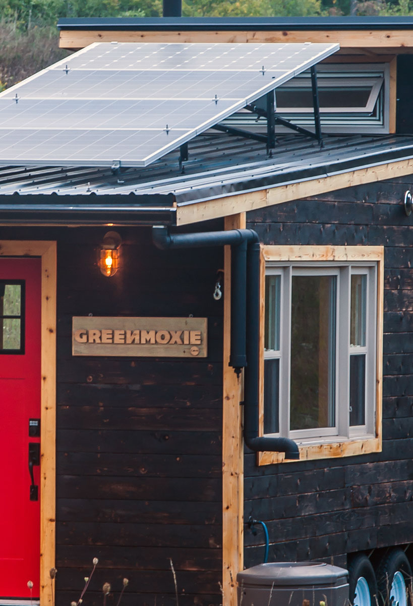 Complete off-grid tiny home