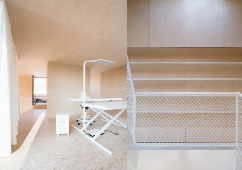 Wooden interiors
