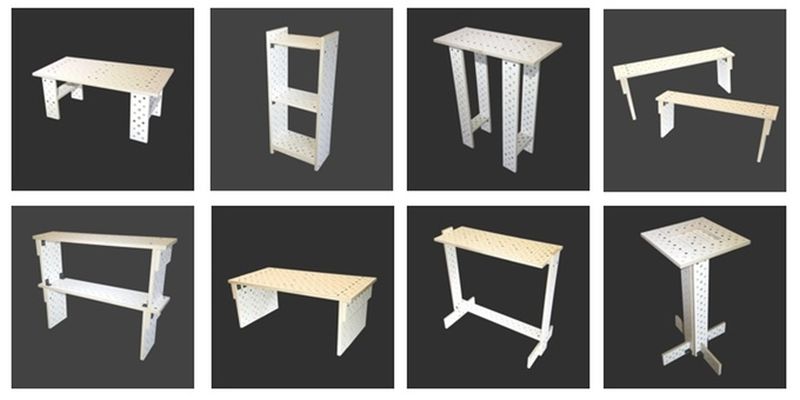 Turn your existing bar stool into different furniture