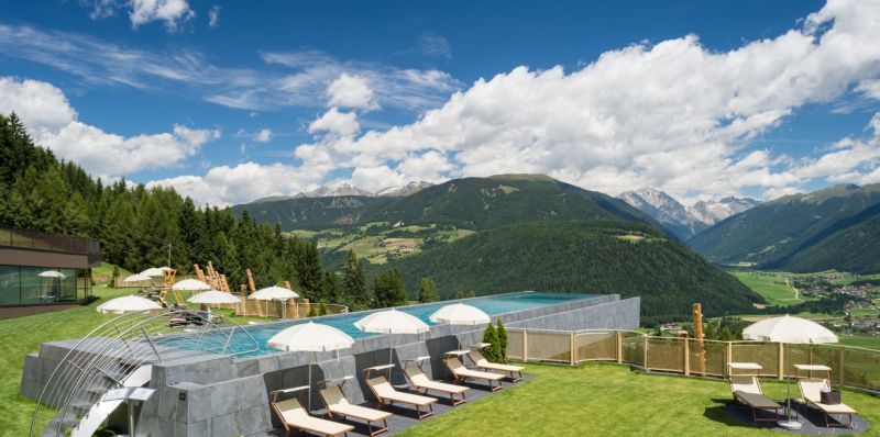 Grass rooftop makes it more surprising for sunbathers