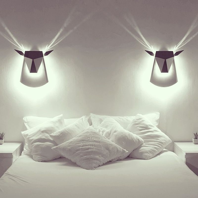 Mystic wall-mounted lighting for bedrooms