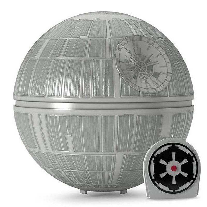 Comes with a remote and universal adapter