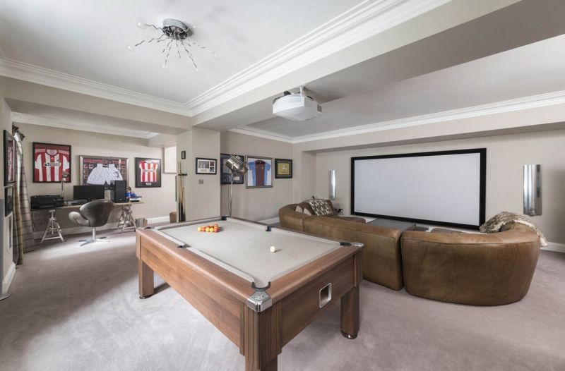 Playroom with several playing options
