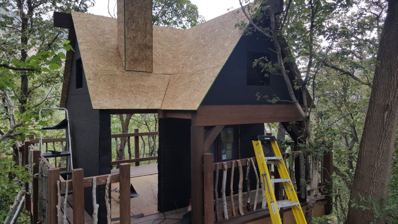 Installing the chimney