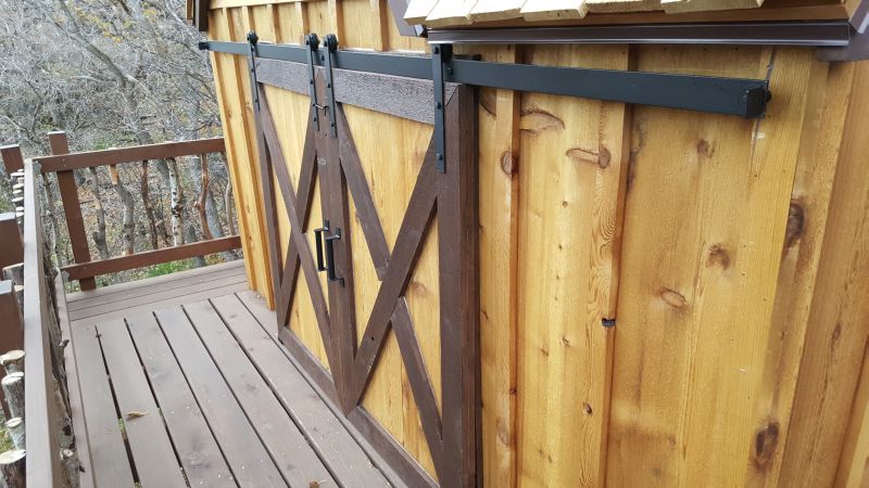 Wrap around deck
