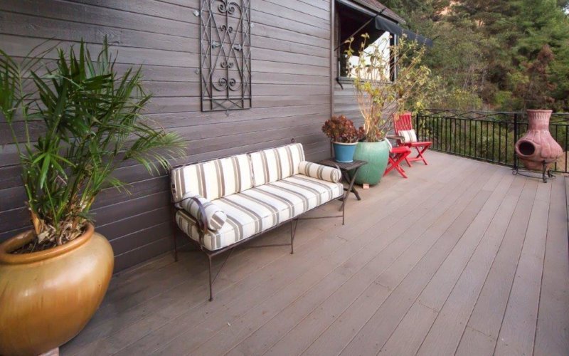Wooden flooring throughout the property