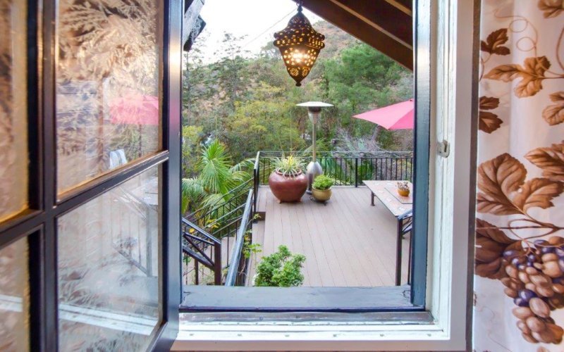 A number of windows flood in natural light