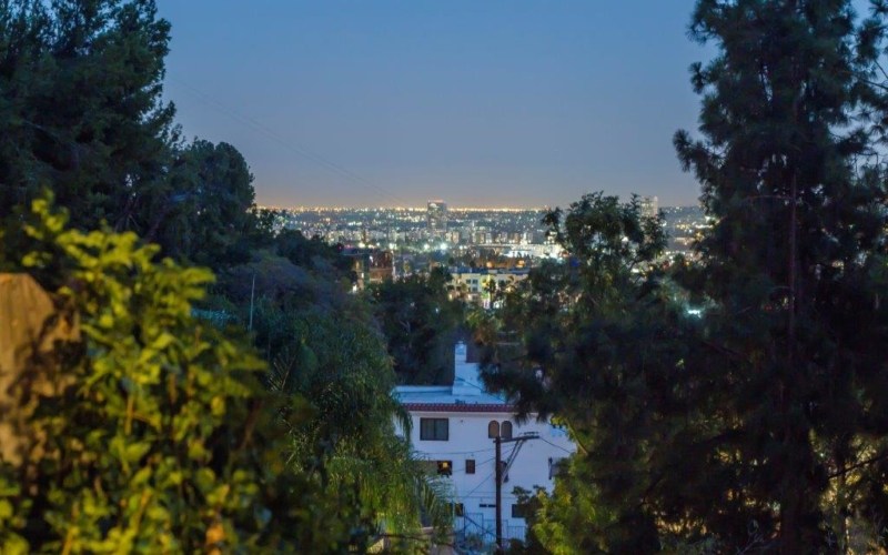 Perfect location to view sunset or cityscape