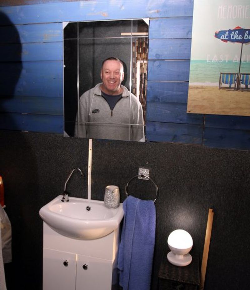 It contains sleeping area, kitchen, living room and a bathroom