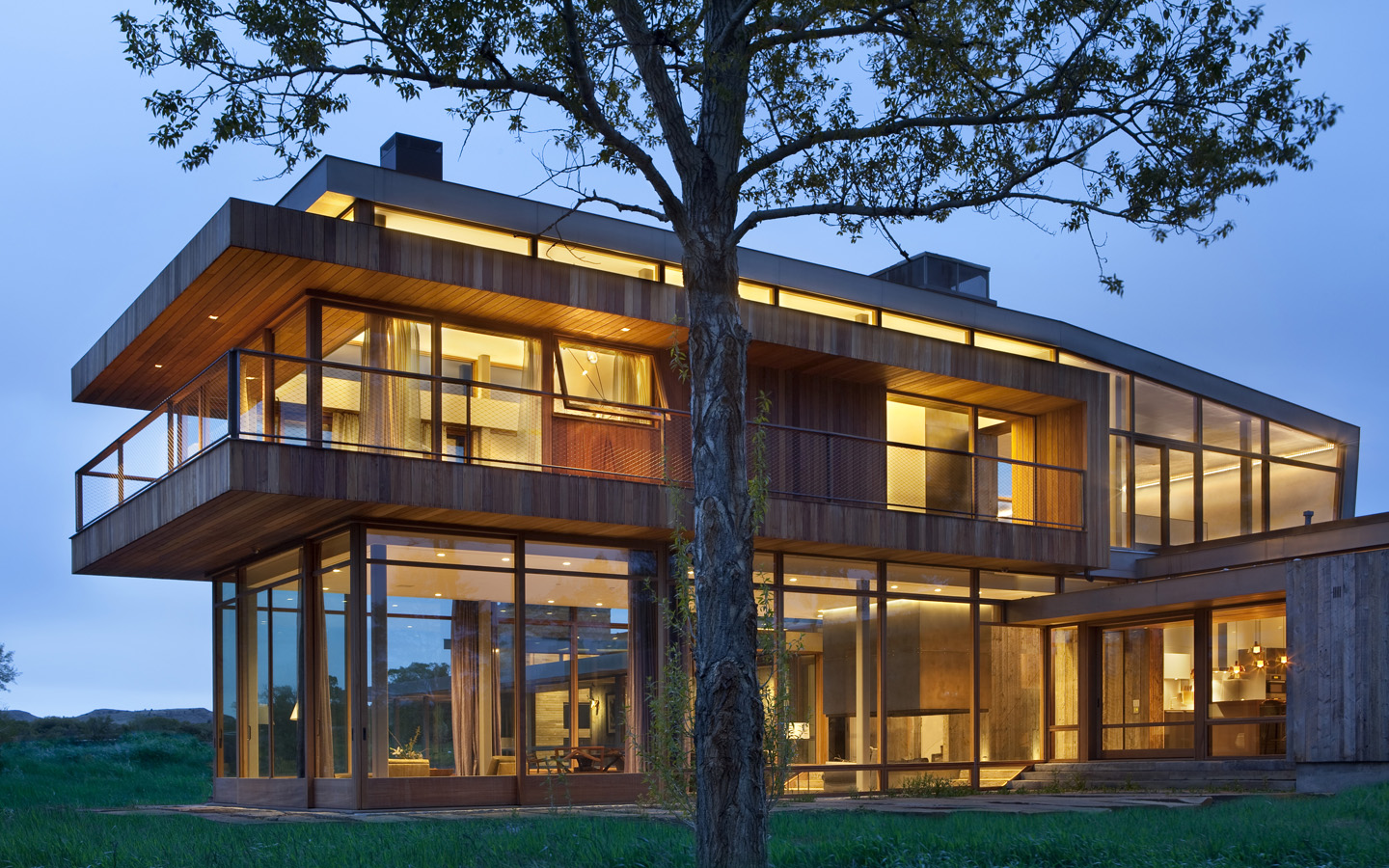 Big Timber Riverside by Hughes Umbanhowar Architects