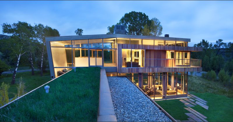 Big Timber Riverside by Hughes Umbanhowar Architects