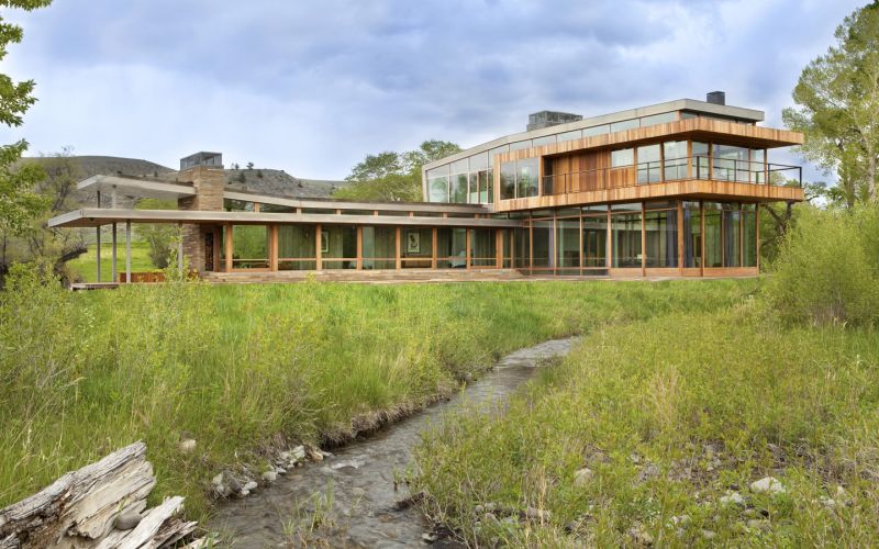 Big Timber Riverside by Hughes Umbanhowar Architects