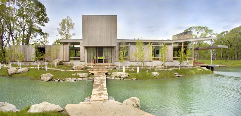 Big Timber Riverside by Hughes Umbanhowar Architects