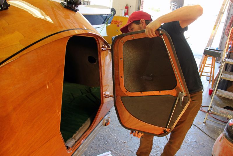 Build Your Own Mobile Camping Pod With Clc Teardrop Camper Kit