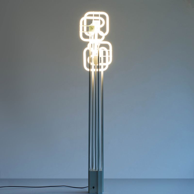 sculptural floor lamp
