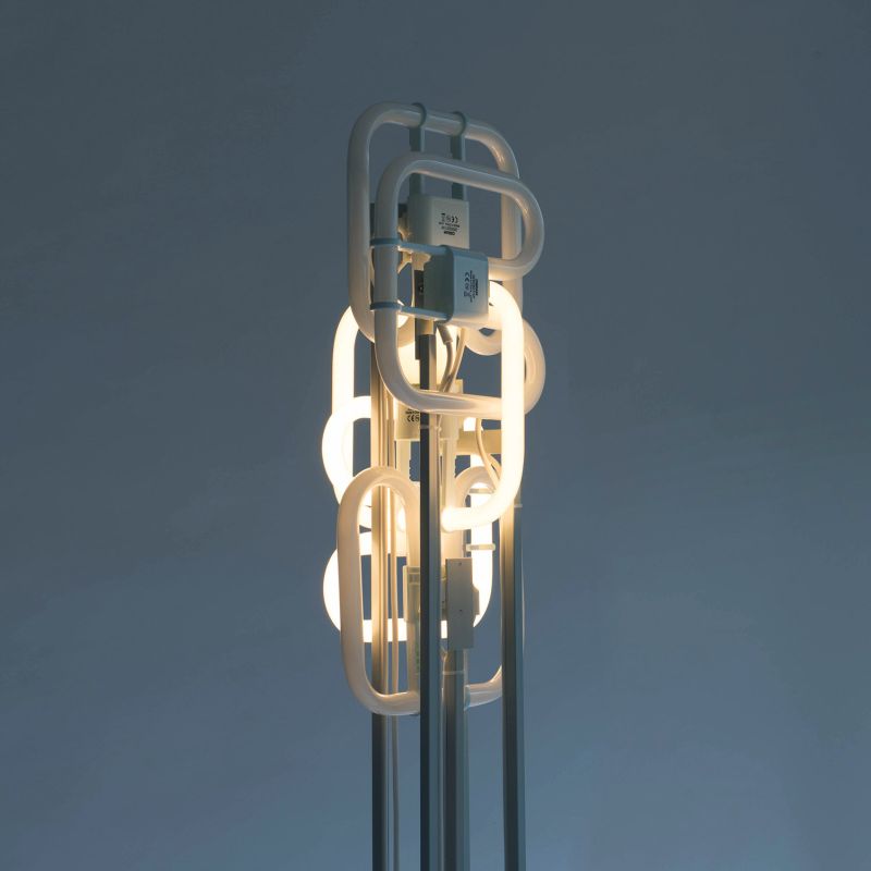 sculptural floor lamp