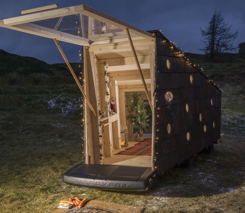 Cozy cabin to eclebrate this year's Christmas in freezing Arctic regions