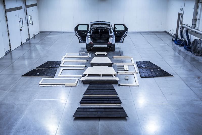 Prefab components gets packed in Discovery Sport SUV of the company